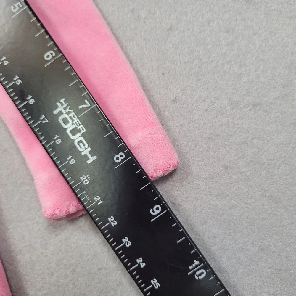 Ralph Lauren Pink Velour Peter Pan Collar Baby Dress 3M